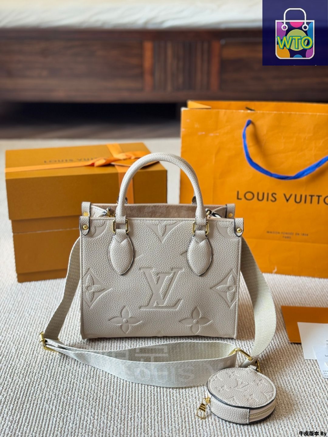 ア*ソ様 Louis Vuitton ハンドバッグ ブラウン 本日特価] TOP New 2025 高品質3点セット - Lv ピンクボックス