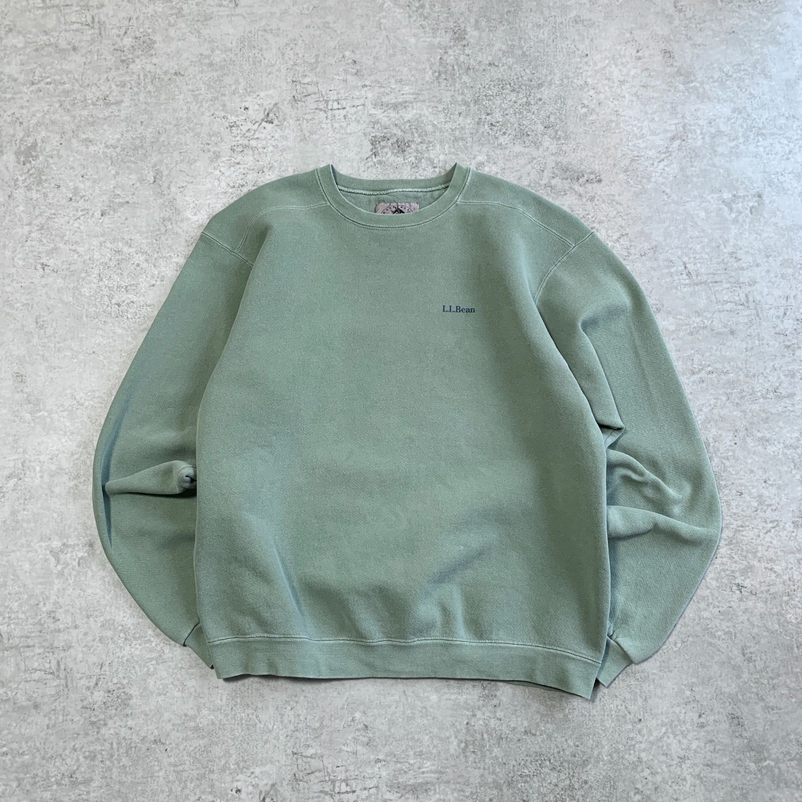 90s L.L.Bean BackPrinted Pigment Sweatshirt エルエルビーン バック 
