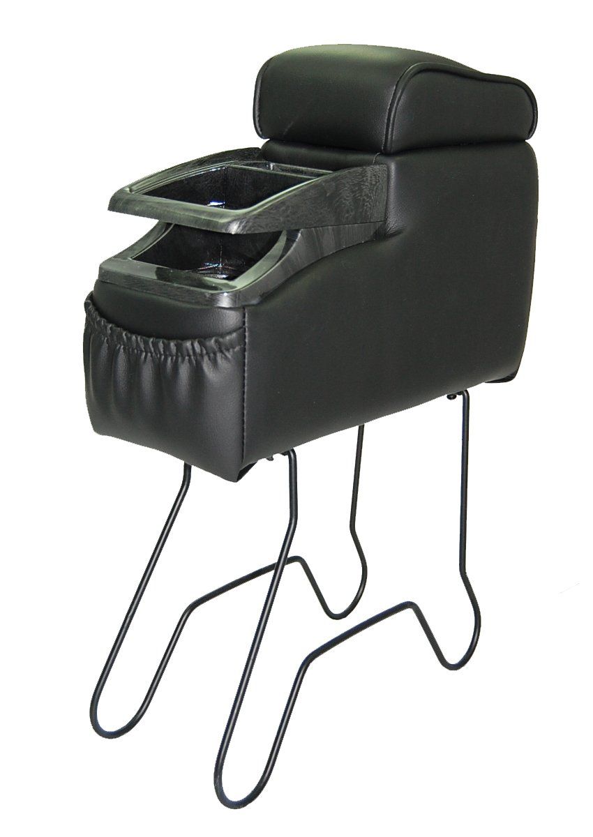 シーエー産商 スクエアライトリーアームレスト 軽 コンパクト用 A-262 BKW