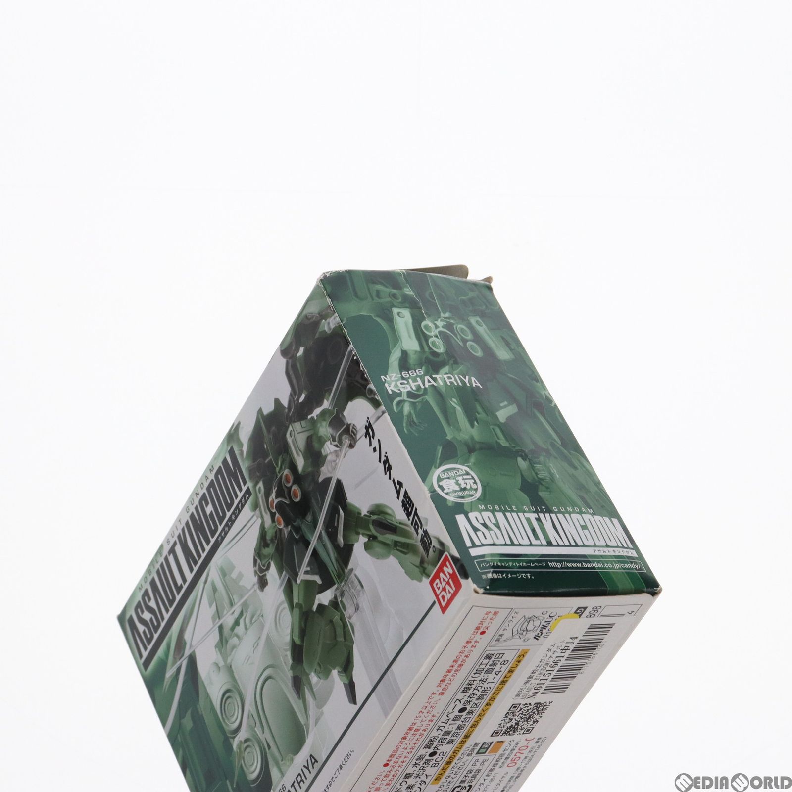 BANDAI - (食玩)機動戦士ガンダム ASSAULT KINGDOM(アサルトキングダム) EX NZ-666 クシャトリヤ 機動戦士ガンダムUC(ユニコーン) 可動フィギュア バンダイ 食玩)機動戦士ガンダム ASSAULT KINGDOM(アサルトキングダム) EX