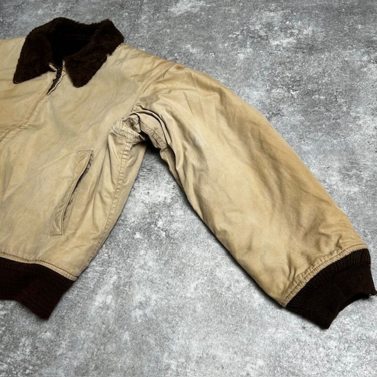 40s oldin dennis アルパカ ワークジャケット ライナー CONMER USA vintageブランド名