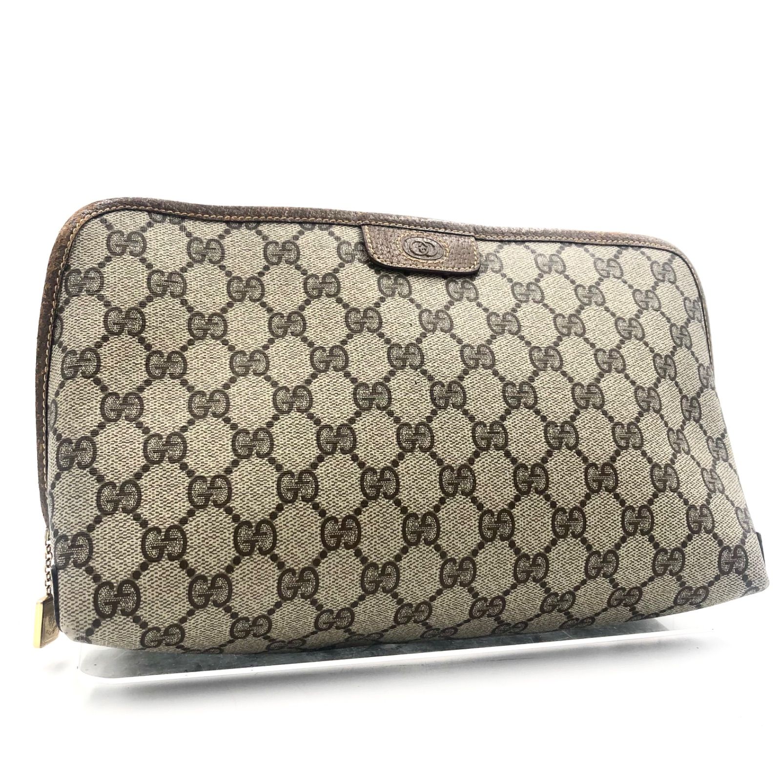 □良品□GUCCI グッチ GGスプリーム クラッチバッグ セカンドバッグ 