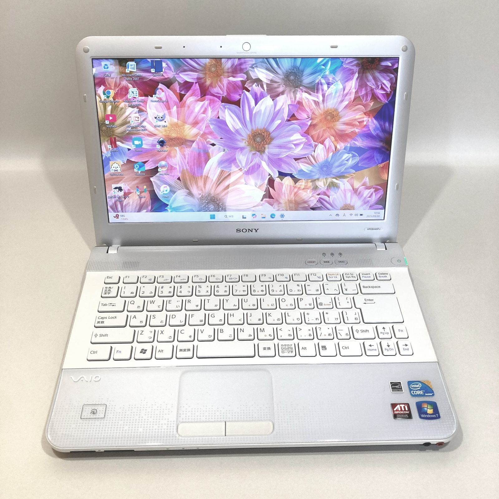 ✨美品✨快速i5・カメラ付き・DVD◇白◇すぐ使えるノートパソコン◇T310-2 ✨美品✨快速i5・カメラ付き・DVD◇白◇すぐ使えるノート