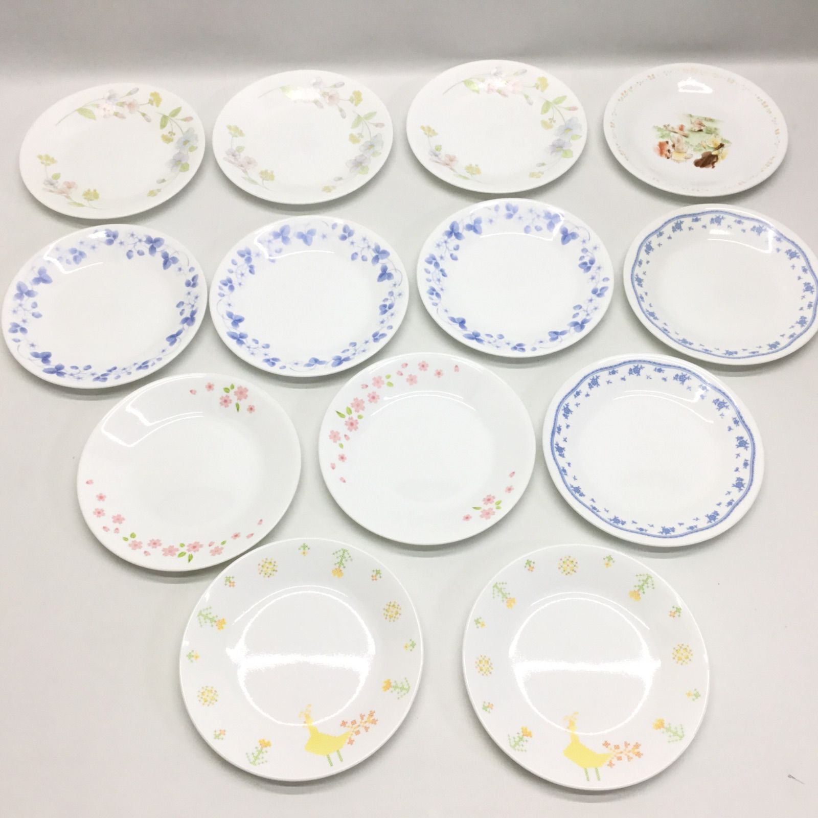 □ CORELLE コレール 直径17cm プレート お皿 まとめ売り 10枚セット うさぎ 苺 桜 花柄 - メルカリ