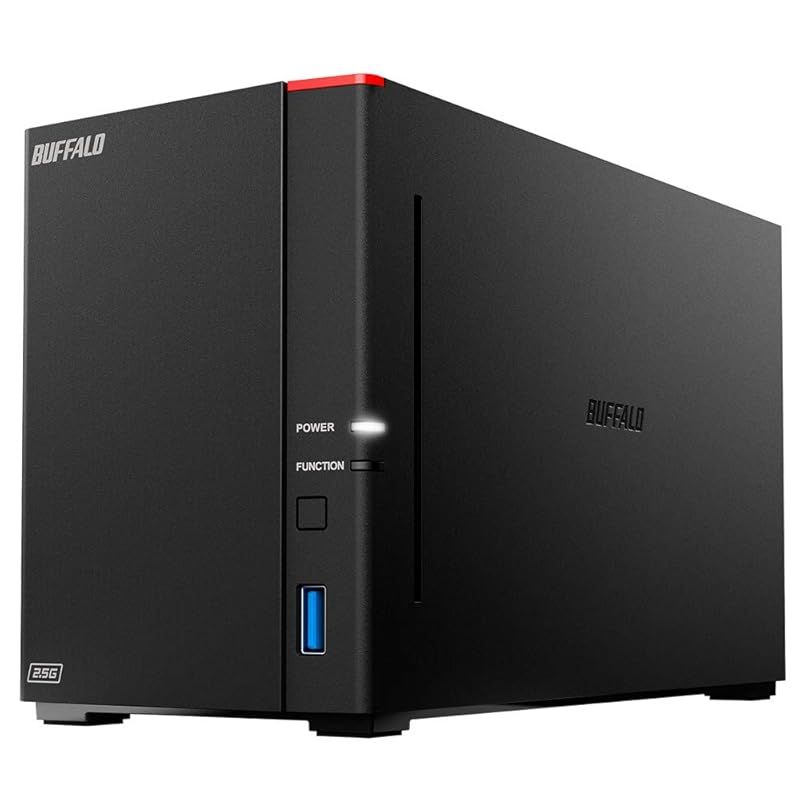 バッファロー BUFFALO リンクステーション LS720D/N ネットワークHDD 2ベイ 2TB LS720D0202/N 1