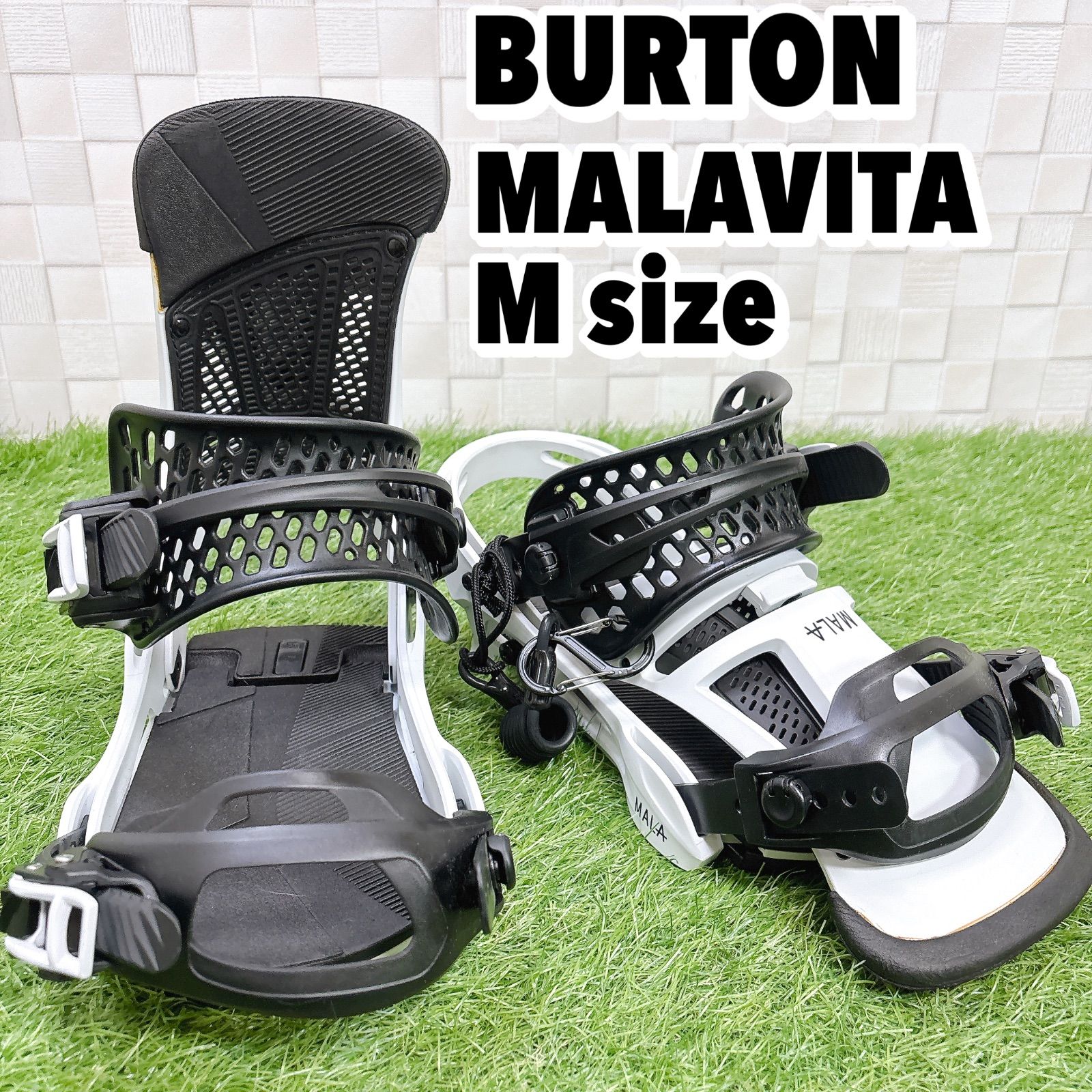 BURTON バートン メンズ スノーボードバインディング マラビータ M