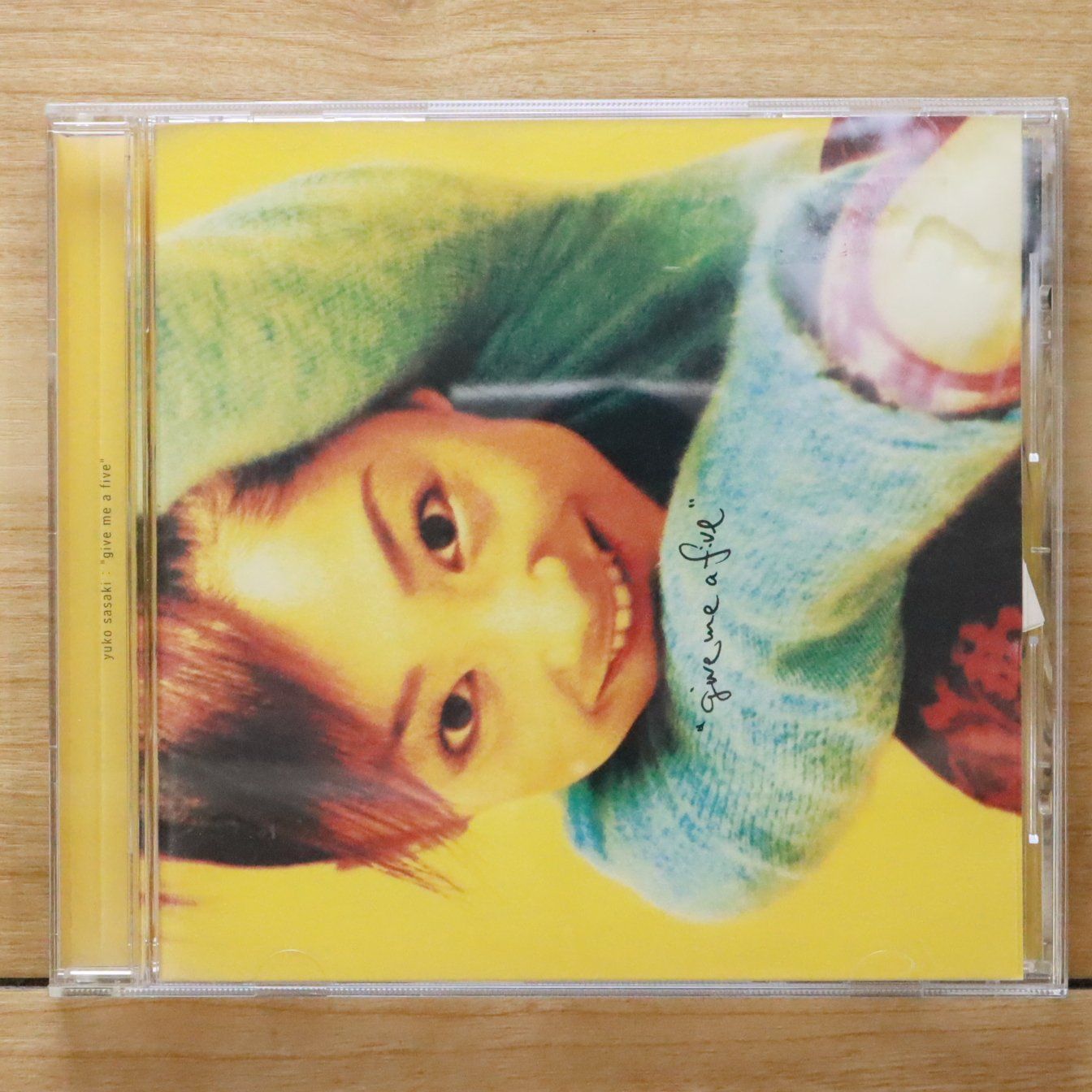 国内盤CD☆佐々木ゆう子/Yuko Sasaki□ give me a five