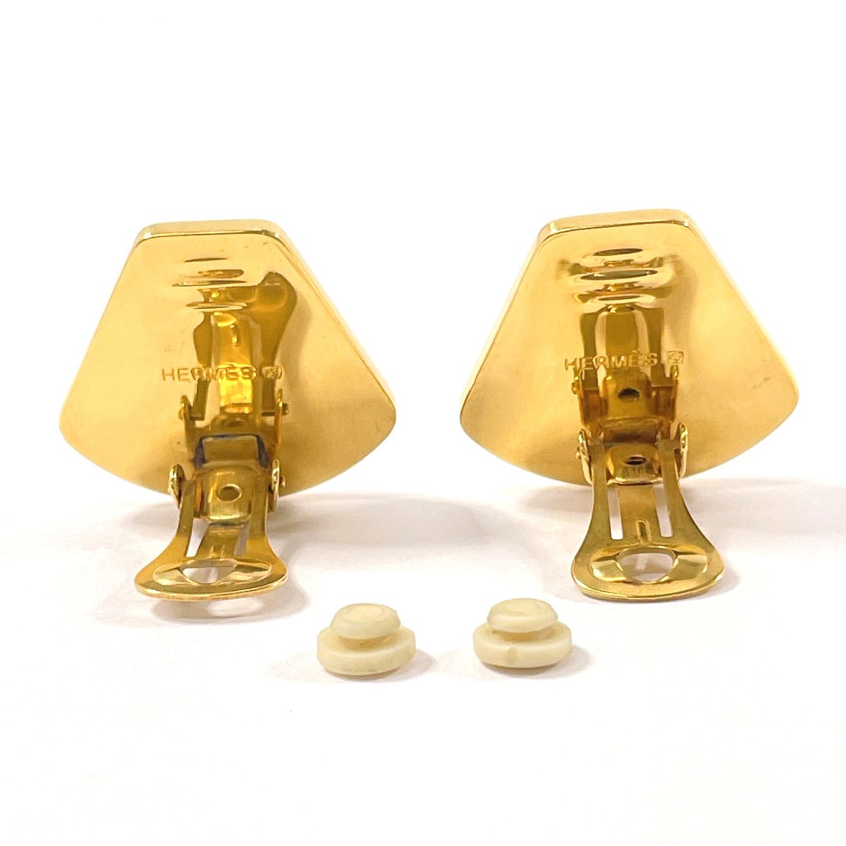 エルメス イヤリング エマイユ 七宝焼き ゴールド - メルカリ