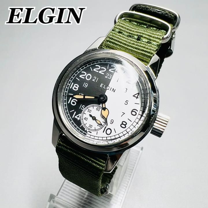 国内外の人気が集結 ELGIN エルジン ミリタリー 復刻 WW2 手巻き