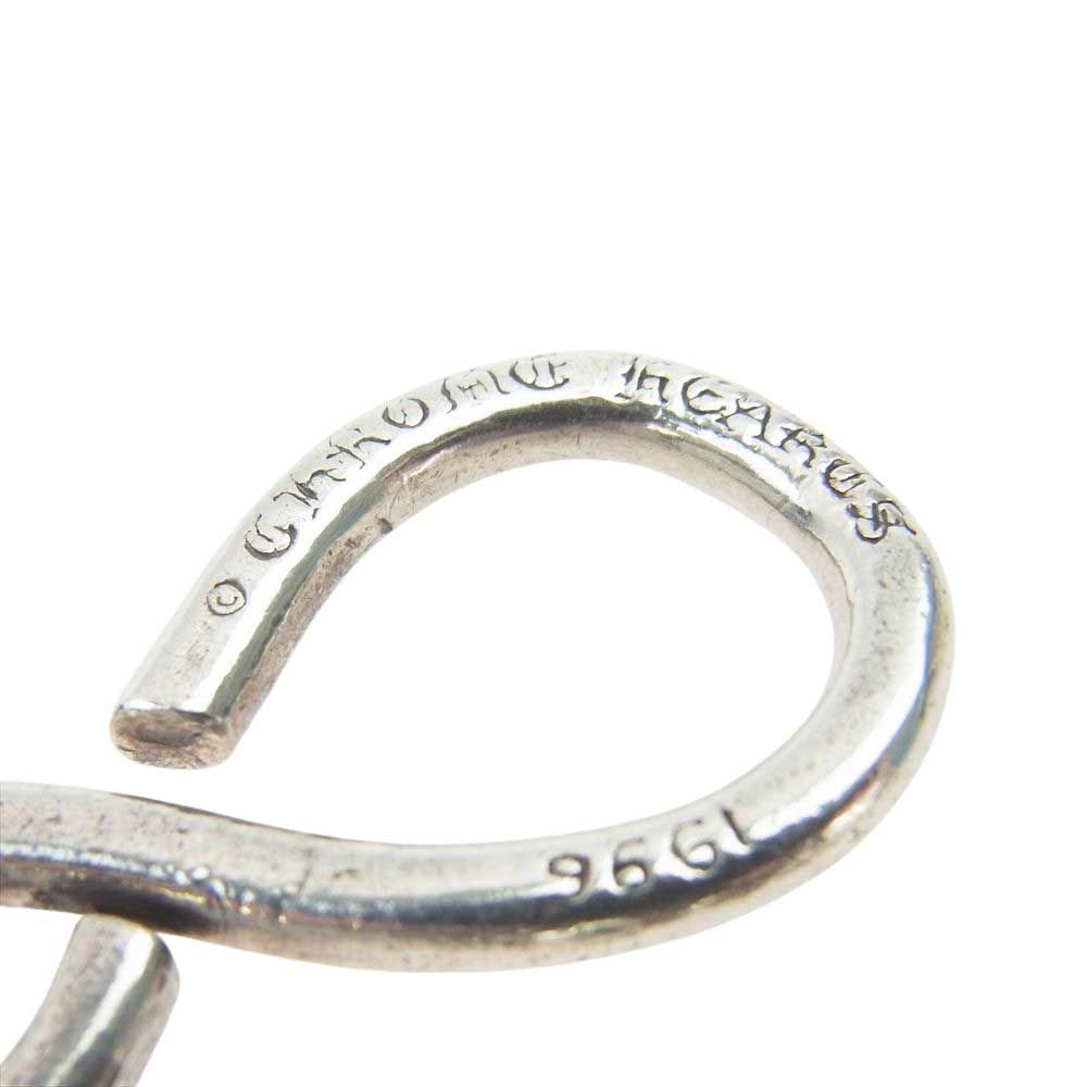CHROME HEARTS クロムハーツ BRL CRS LONG-S 2クリップ ロング バレル クロスボールリンク ウォレットチェーン シルバー Chrome Hearts - CHROME HEARTS クロムハーツ BRL CRS LONG-S 2