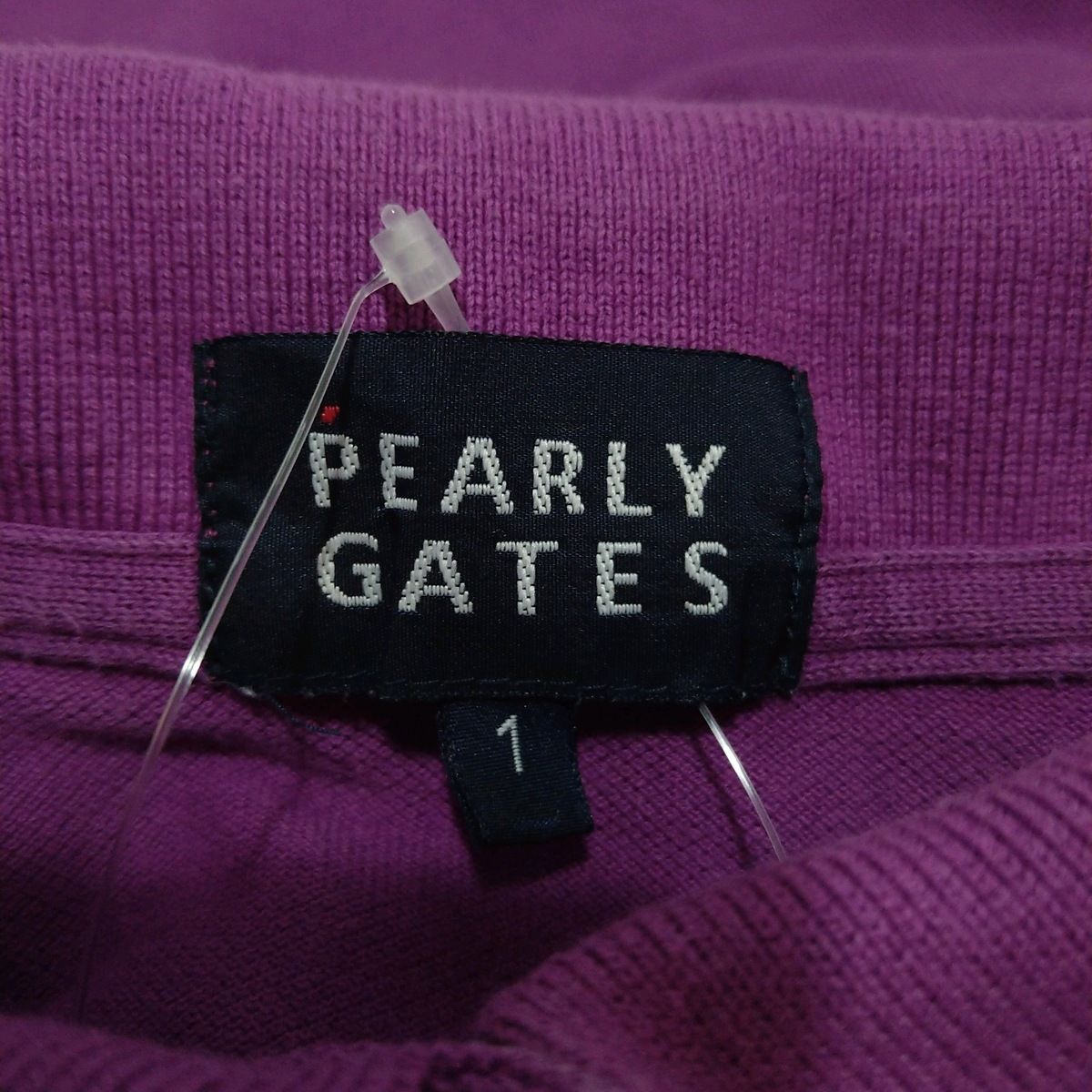 PEARLY GATES(パーリーゲイツ) ノースリーブポロシャツ サイズ1