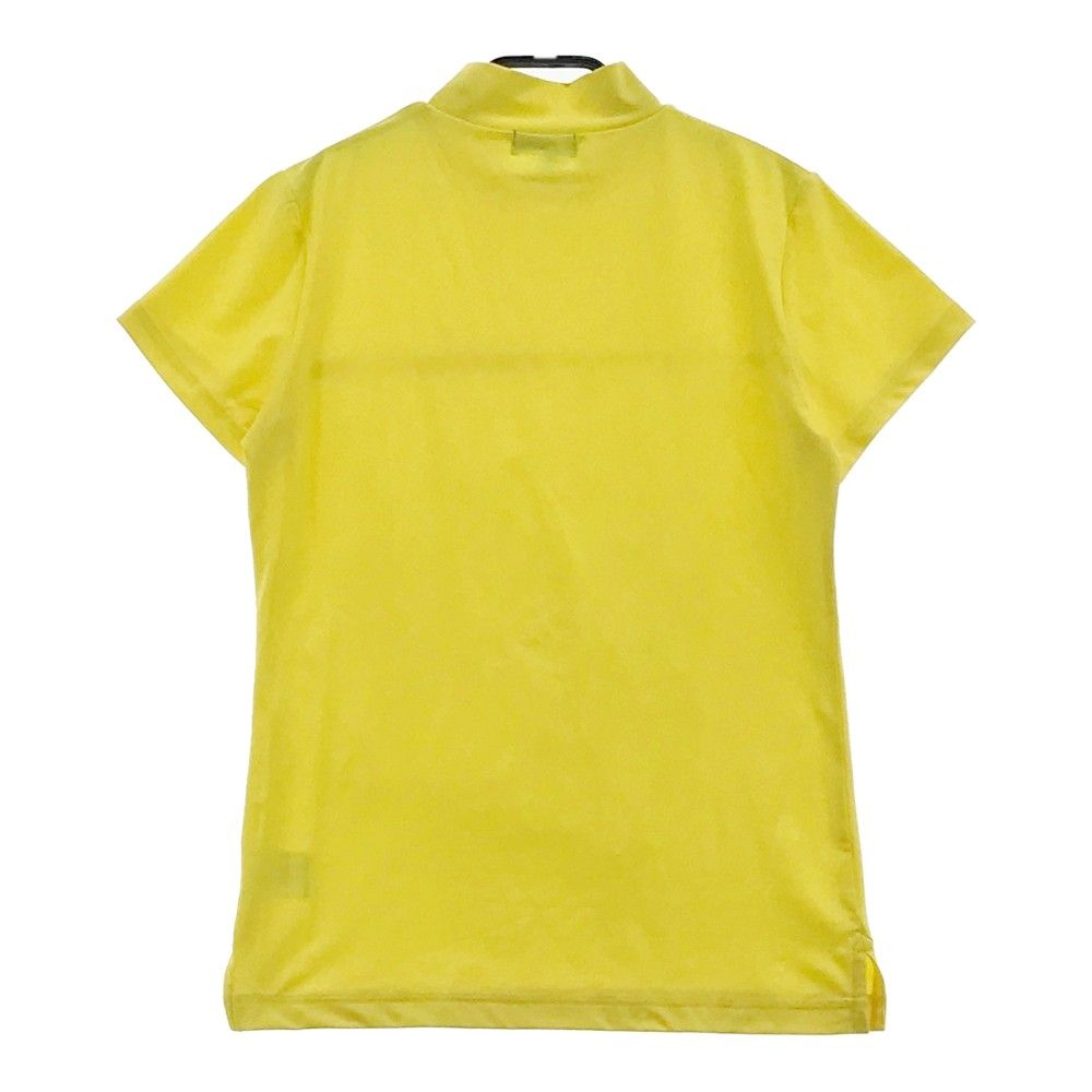 サイズ：M CALLAWAY キャロウェイ 2022年 ハイネック 半袖Tシャツ ボーダー イエロー系 [240101485535] ゴルフウェア メンズ ストスト サイズ：M CALLAWAY キャロウェイ 2022年モデル ハイネック 半袖