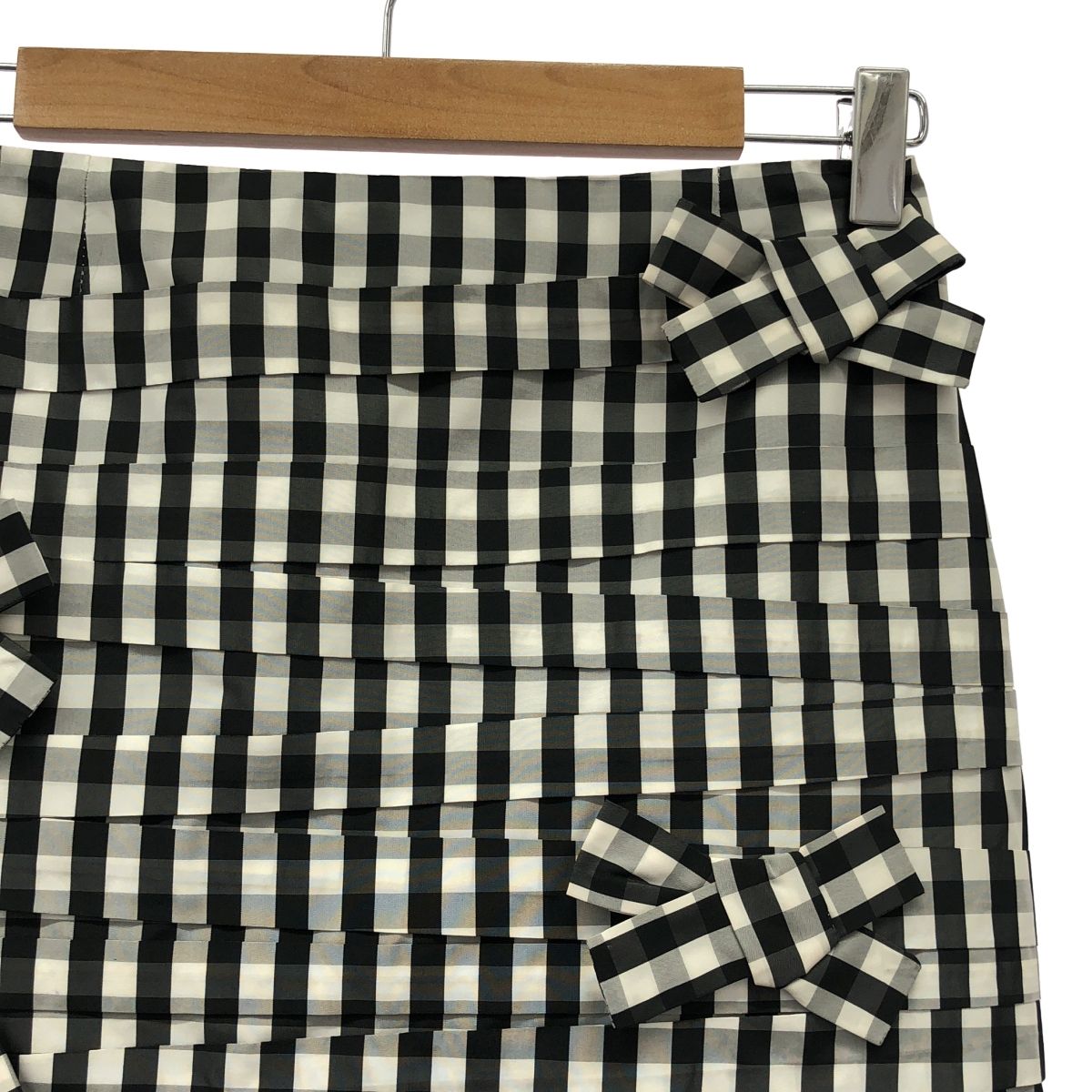 専用ドゥロワー DRAWER スカート　36 新品　ルックブック掲載 Drawer / ドゥロワー | 取り扱い / BERNADETTE チェック リボン