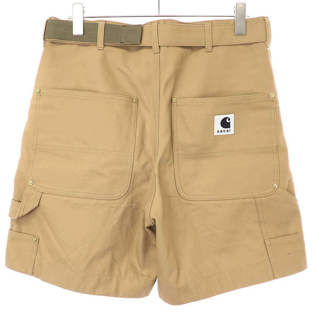 sacai carhartt WIP 24SS ダブルニーショーツ sacai carhartt WIP 24SS ダブルニーショーツ