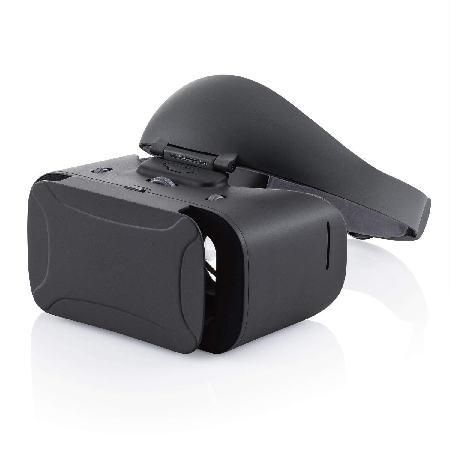新品 エレコム VRゴーグル VRヘッドセット 【ブルーライトカット40%】 ピント調節 目幅調節 ハードバンド ブラック VRG-GVSB01BK