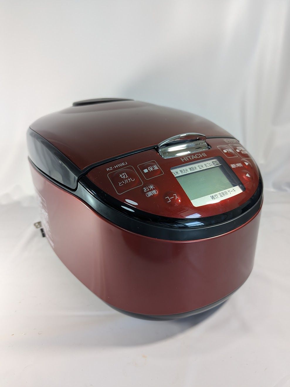 1087 日立 HITACHI RZ-H10EJ R 炊飯器 5.5合 圧力IH メタリック