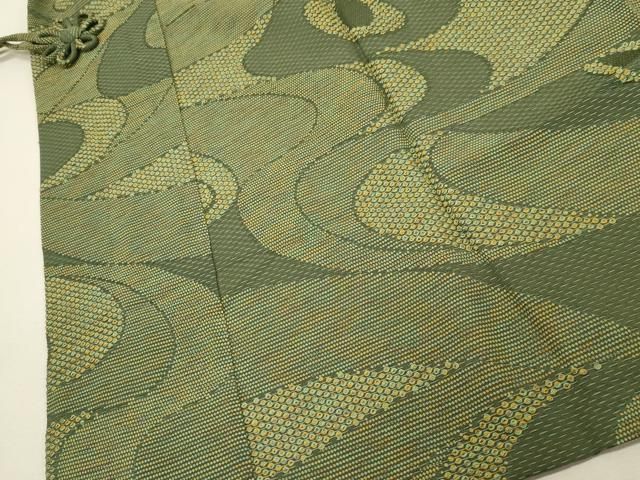 平和屋着物＃道中着 吉祥文 ロング丈 正絹 逸品 CAAT0441dy