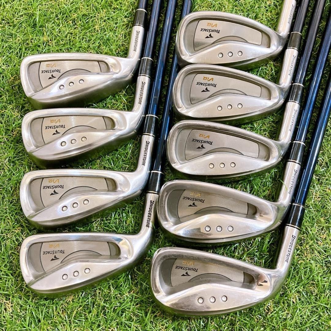 レフティ TOURSTAGE ツアーステージ ViQ メンズアイアン 9本 左 レフティ TOURSTAGE ツアーステージ ViQ メンズアイアン 9本 左