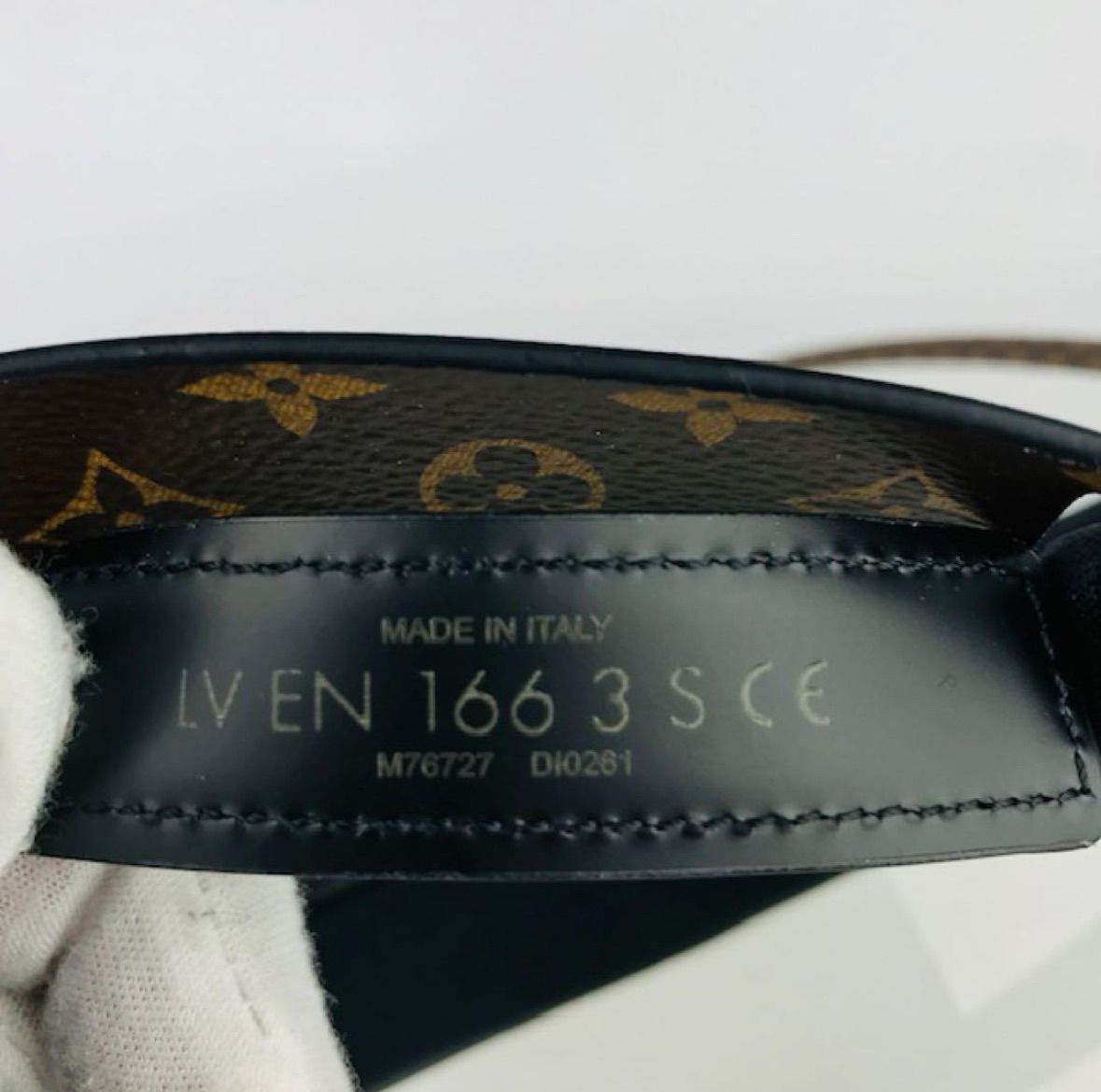 美品☆LOUIS VUITTON・ルイヴィトン ビジェール・LV シールド