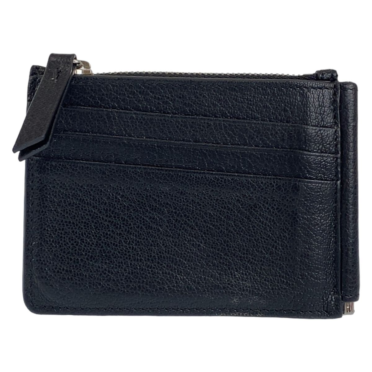 美品 Maison Margiela メゾン マルジェラ レザーマネークリップ  