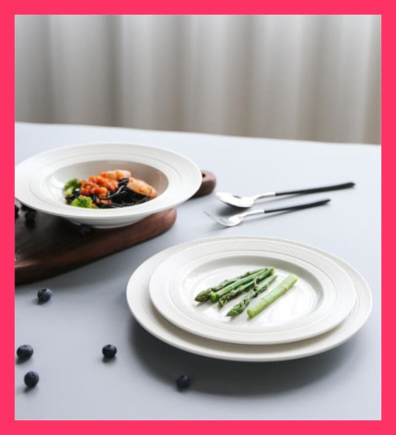 洋食プレート スーププレート セラミック 麦わら帽子プレート 家庭用 サラダプレ 洋食プレート スーププレート セラミック 麦わら帽子プレー 洋食プレート スーププレート セラミッ アンティーク おしゃれ　こだわり N2XY20211007