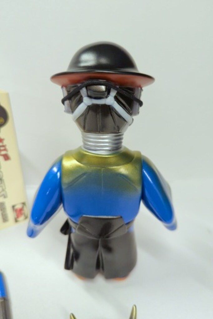 SamuraiDoll 大江戸ROBOTS 鬼羅右衛門 髭付き頬当 セット ※画像の物が