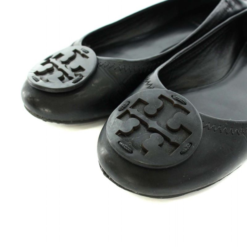 トリーバーチ　ロゴプレート　フラットパンプス　ラウンドトゥ　6M トリーバーチ TORY BURCH パンプス フラットシューズ ラウンド