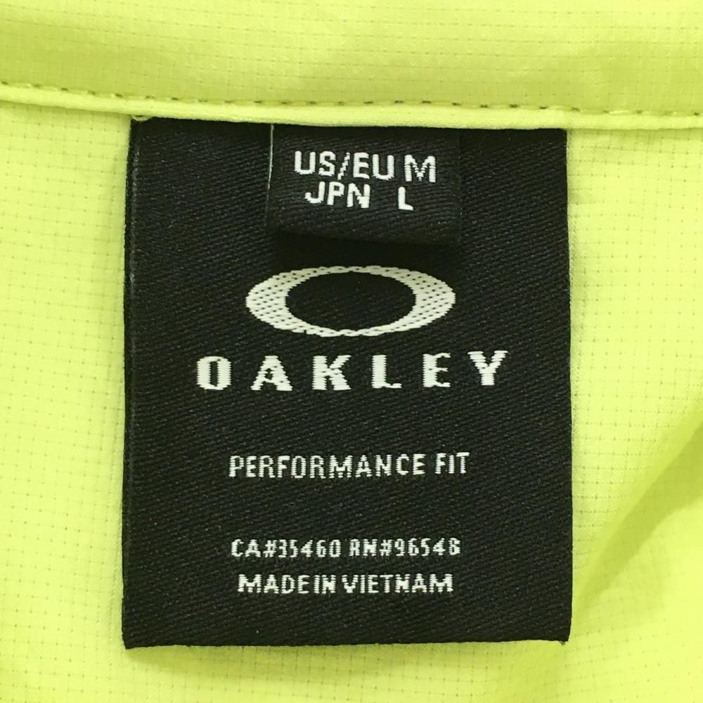 超美品】オークリー ジャケット ライトグリーン×ダークグレー 薄手 メンズ L ゴルフウェア 2023年モデル Oakley - メルカリ