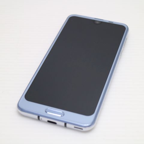 新品同様 706SH AQUOS R2 ブルーシルバー スマホ 即日発送