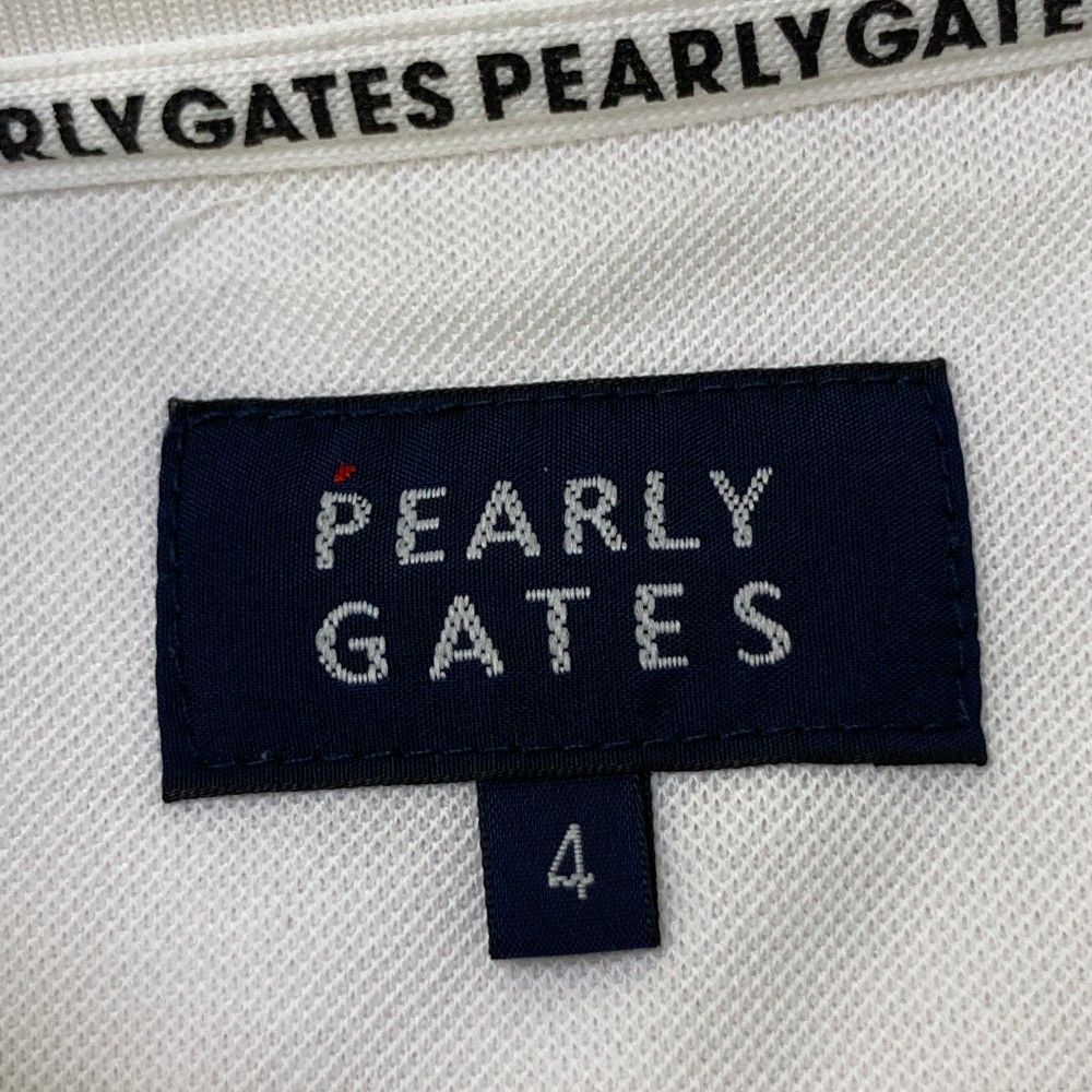 サイズ：4 PEARLY GATES パーリーゲイツ 2023年モデル 半袖ポロシャツ
