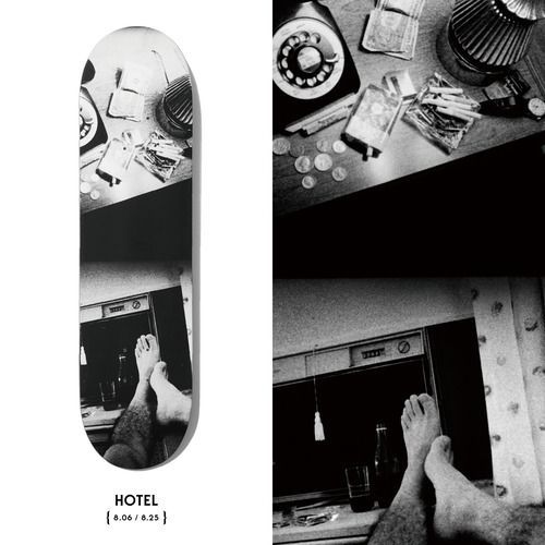 Evisen Skateboards x Daido Moriyama｜エビセンスケートボーズ 森山大道 【HOTEL/8.06】アートデッキ エビセン /スケートボード/デッキ/スケボー/SKATEBOARD - メルカリ