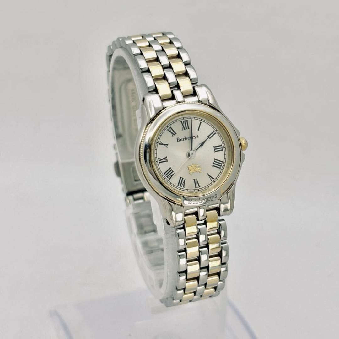 【新品電池】Buberrys バーバリー レディース 腕時計 ローマン 新品電池】Burberrys バーバリー レディース 腕時計 ローマン