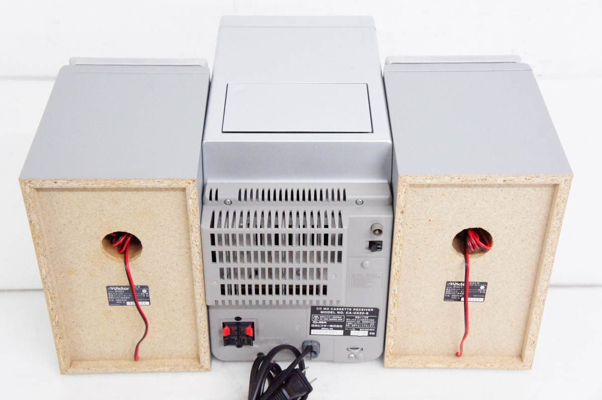 中古】JVC Victorビクター マイクロコンポーネントMDシステム CD