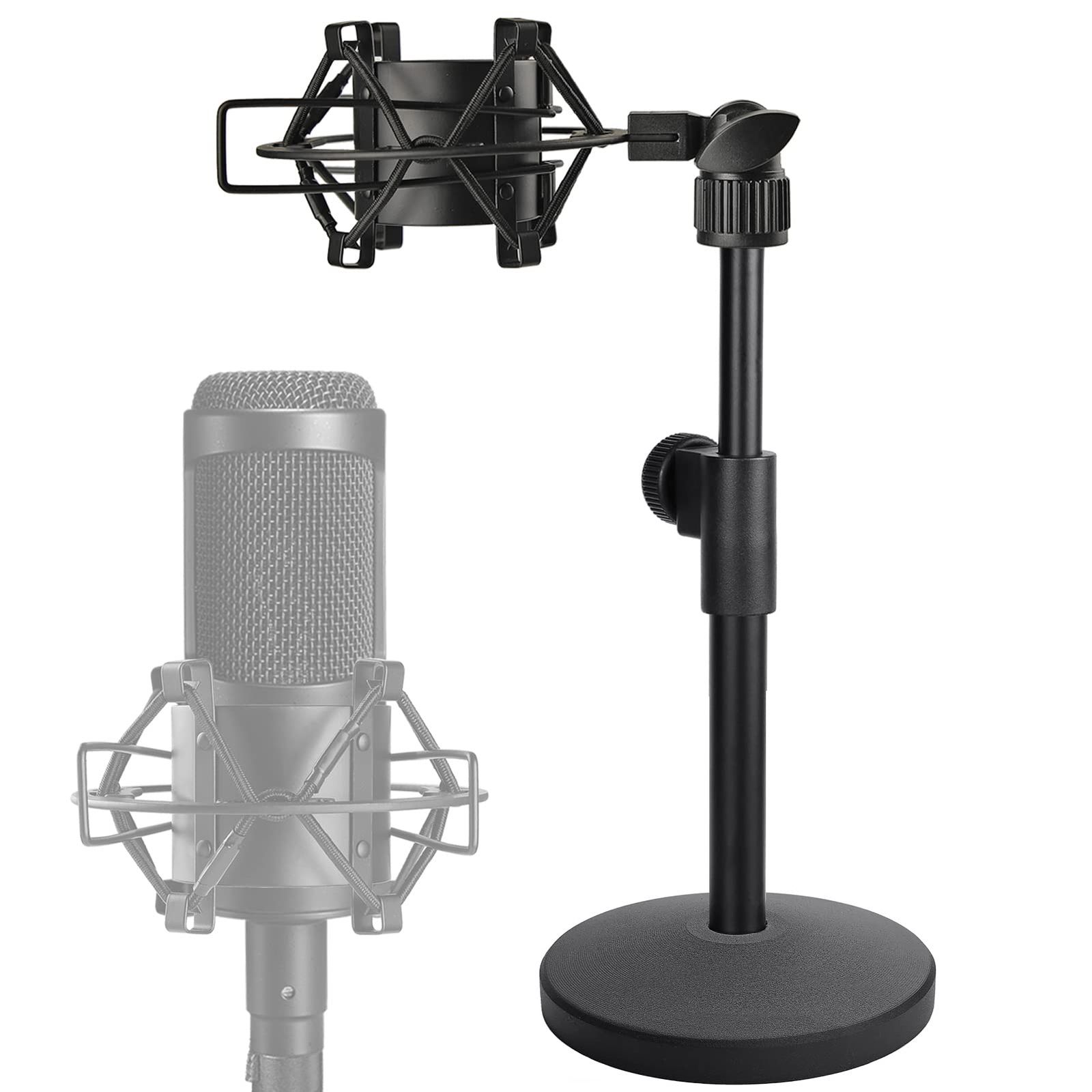 audio technica 着る AT2020 ショックマウント＋デスクアームセット