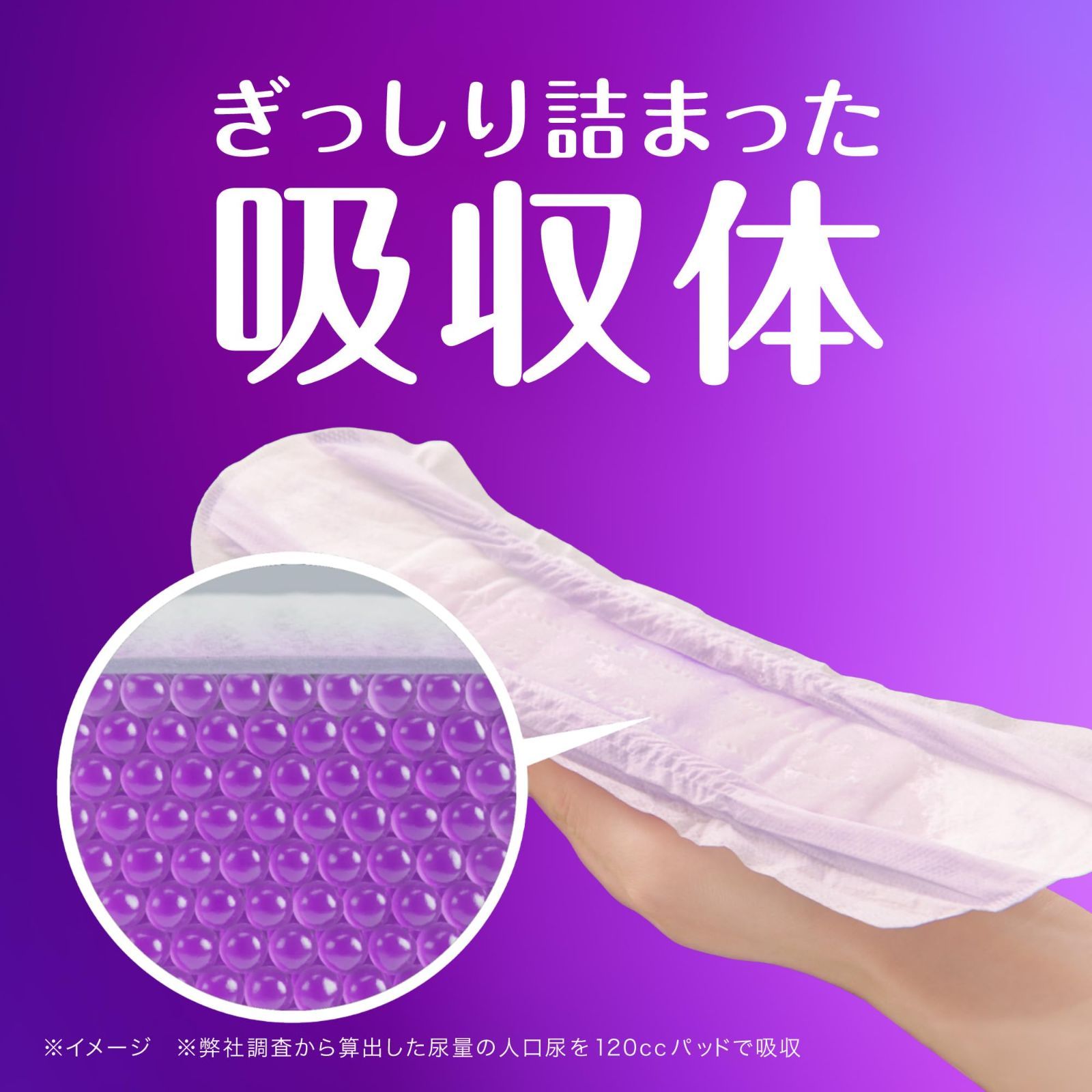  ウィスパー うすさら安心 170 cc 32 cm × 女性用 吸水ケア 尿もれパッド 長時間 夜でも安心用 介護用椅子 電動座椅子 看護 介護用品