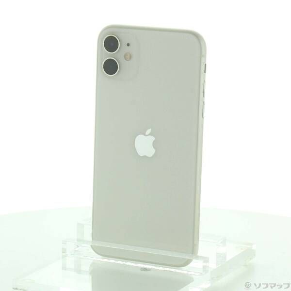 Apple iPhone11 128GB SIMフリー MWM22J/A 白 SIMロック解除済】au iPhone11 A2221 (MWM22J/A) 128GB ホワイト