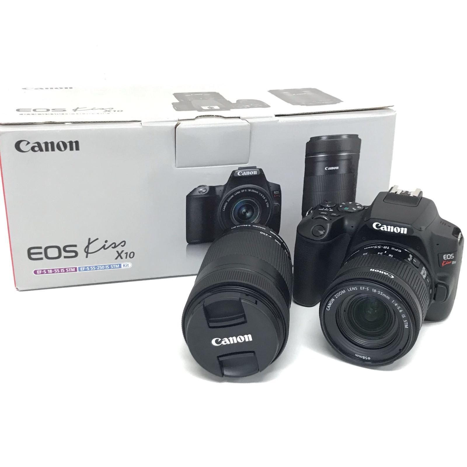美品 Canon EOS Kiss X10ダブルズームキット 動作確認済 θ【美品/動作確認済】Canon EOS Kiss X10 ダブルズームキット - メルカリ
