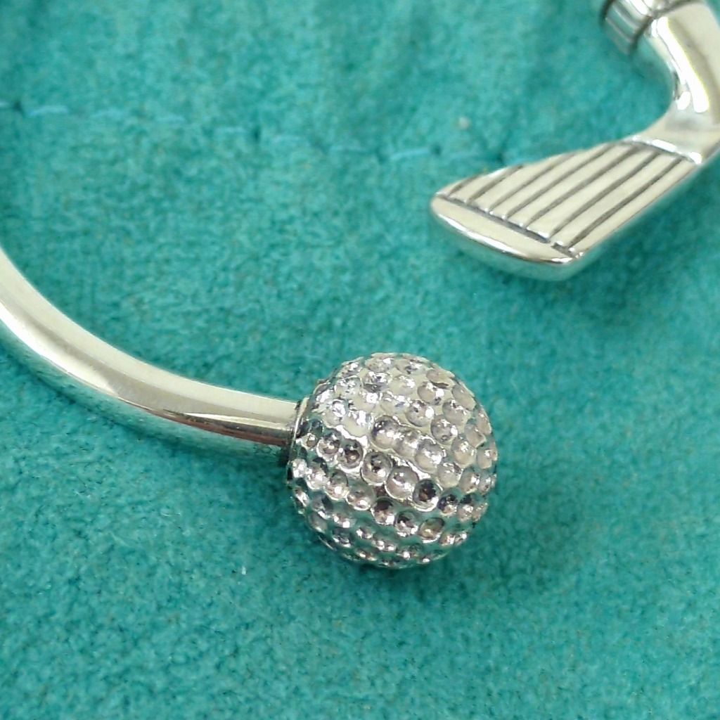 ティファニー キーリング ゴルフモチーフ クラブ キーホルダー シルバー925