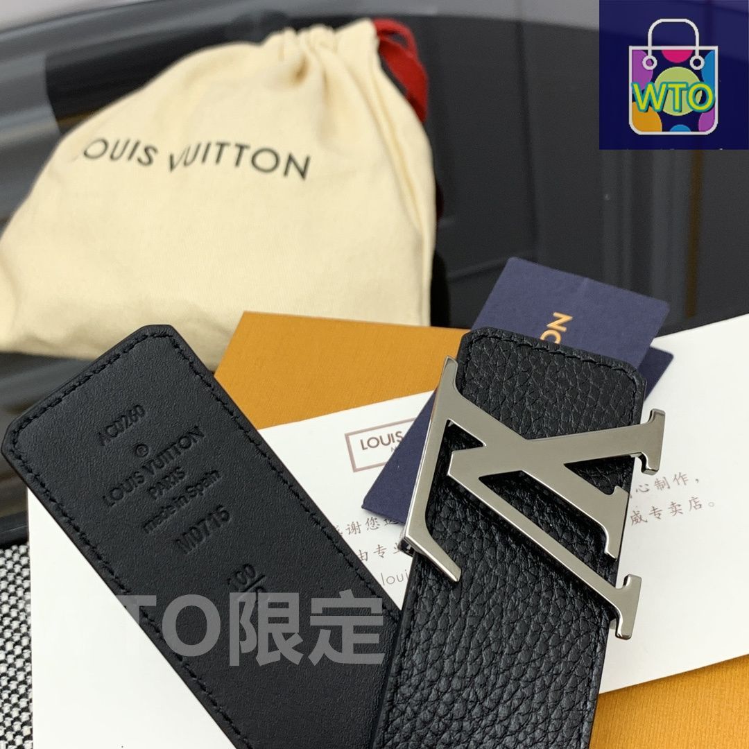 今日特価】Louis Vuitton ルイヴィトン レザーベルト-1 - メルカリ