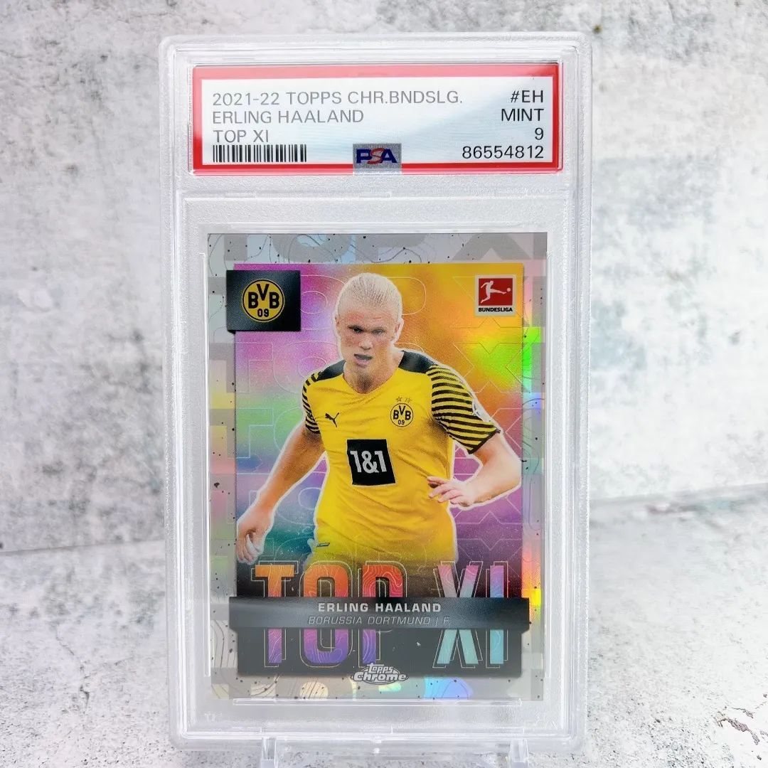 ☆鑑定済み☆PSA9☆ハーランド☆RC ルーキー☆インサート
