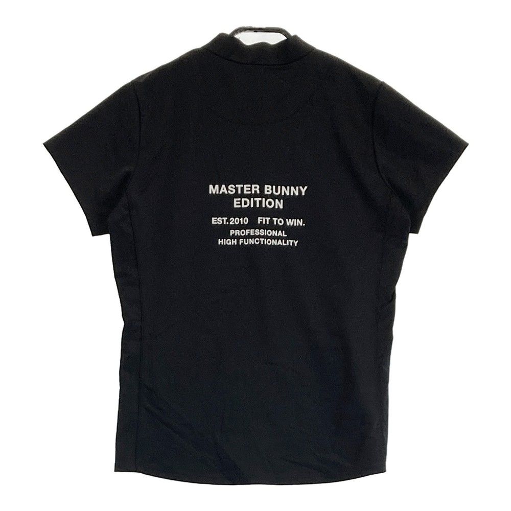 サイズ 2 MASTER BUNNY EDITION マスターバニーエディション 2025年モデル 半袖Tシャツ ブラック系 240101178358 ゴルフウェア レディース ストスト