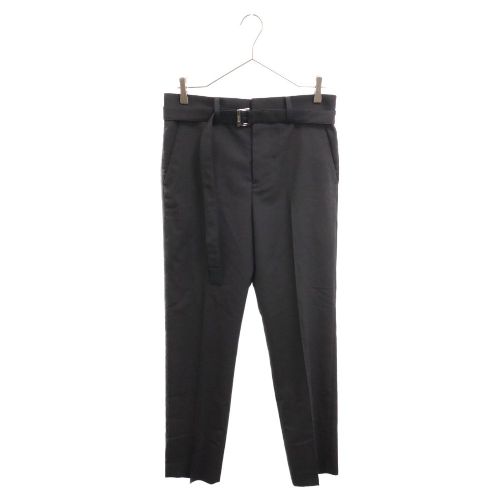 sacai サカイ 23SS Suiting Pants ベルテッド スーチング パンツ