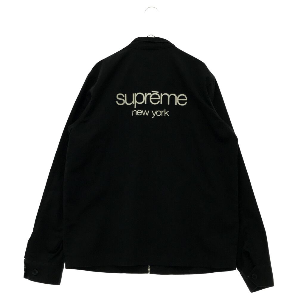 SUPREME (シュプリーム) 11SS skate harrington jacket classic logo ハリントン ジャケット ブラック