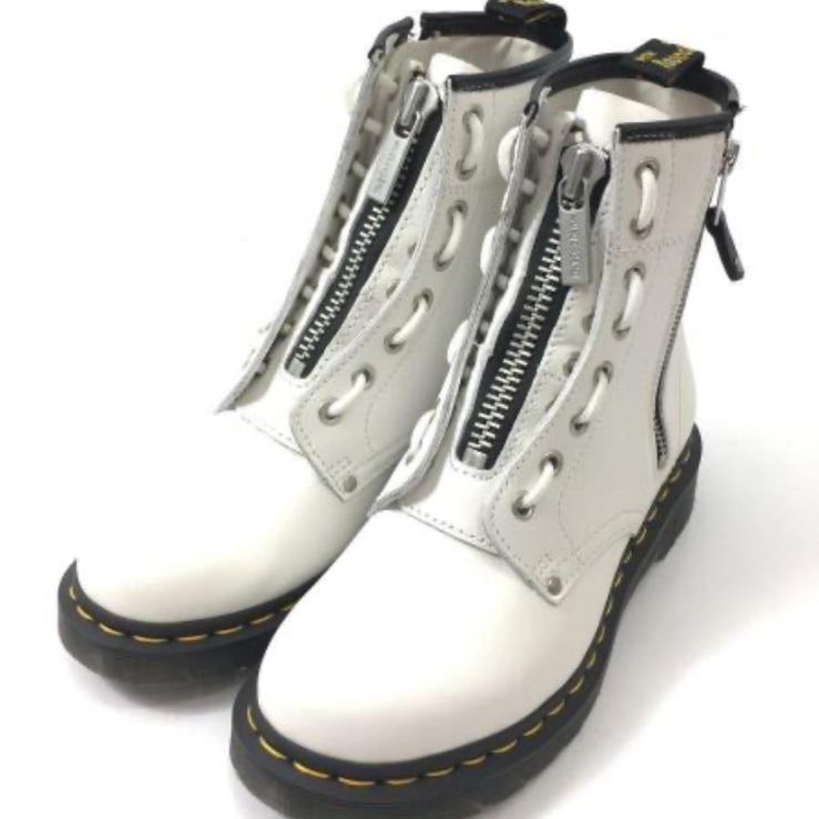 Dr.Martensドクターマーチン 1460 TWIN ZIP 8ホールブーツ TWIN ZIP UK4 23cm レザー