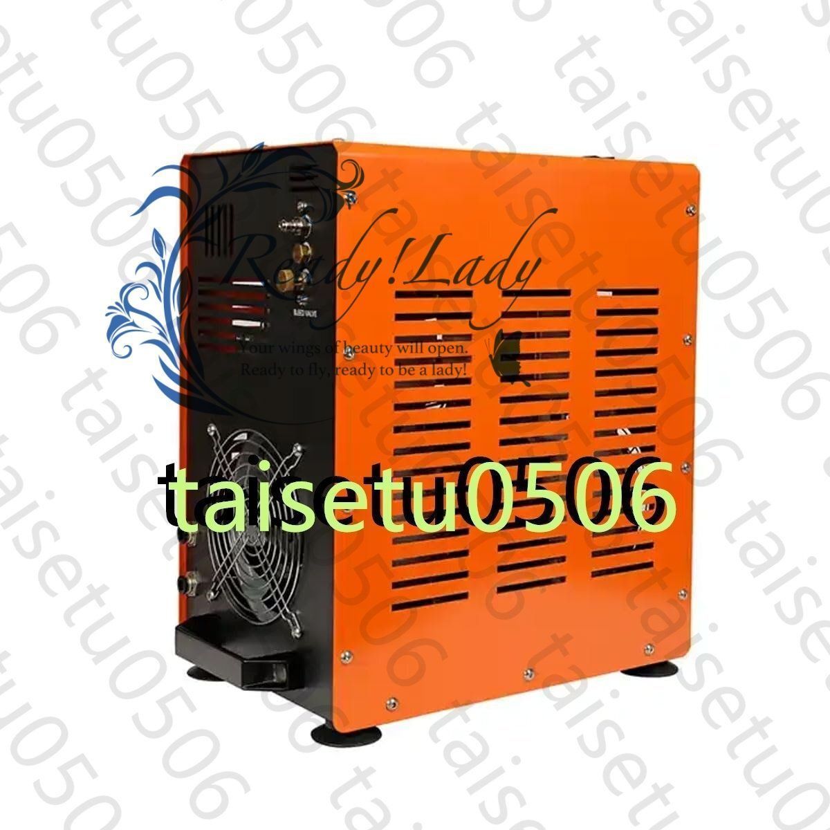 エアコンプレッサー 4500Psi|30Mpa エアガンコンプレッサー 6.8L ファン冷却水|オイルフリー外部エアポンプ