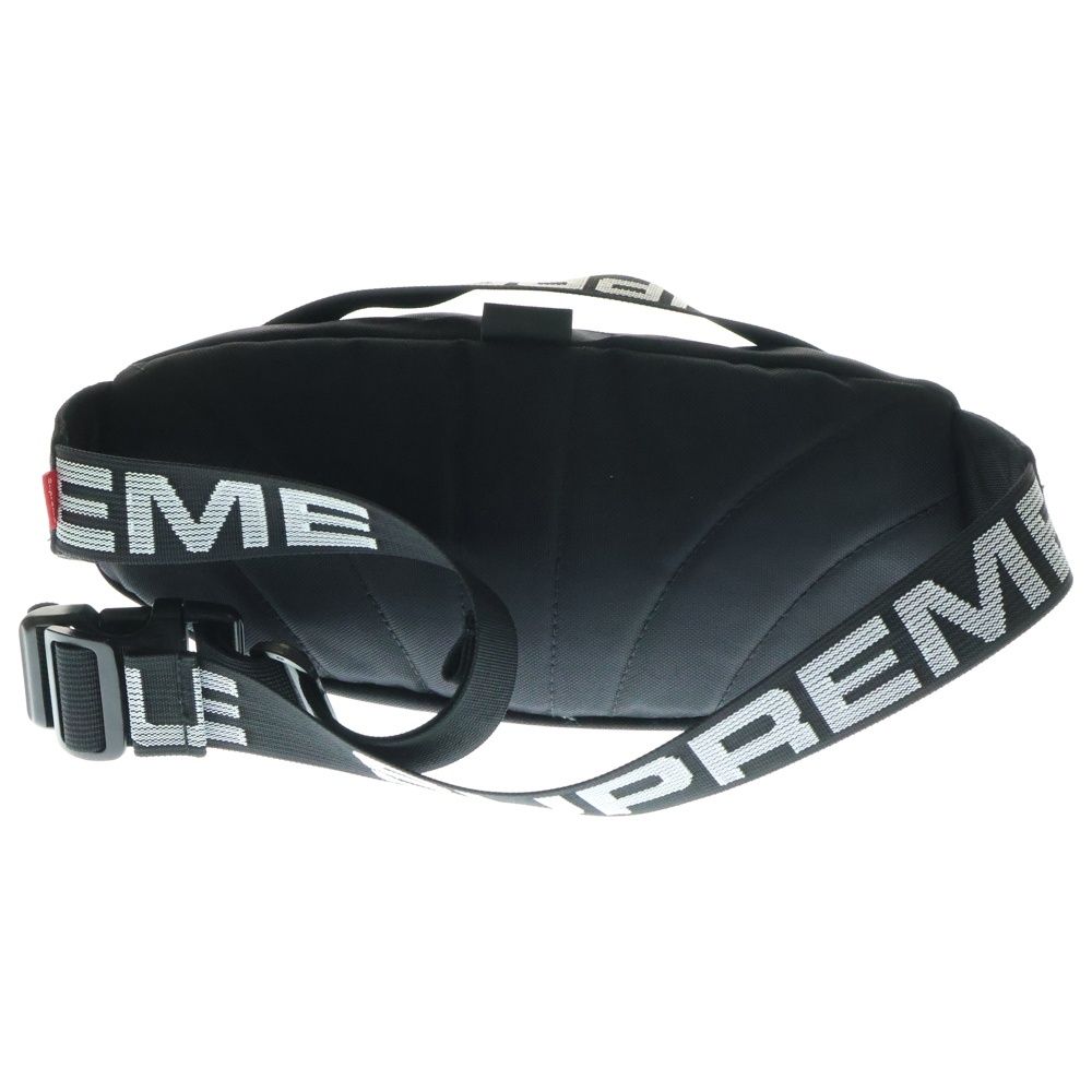 SUPREME シュプリーム 18SS Waist Bag ボックスロゴ ロゴベルト ウエストポーチ ショルダーバッグ ブラック