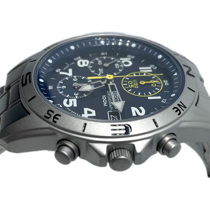 即納】SEIKO セイコー CHRONOGRAPH クロノグラフ 日本製ムーブメント