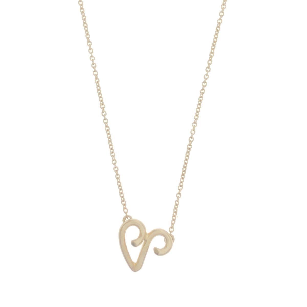 ティファニー TIFFANY & Co. ネックレス イニシャル V シルバー