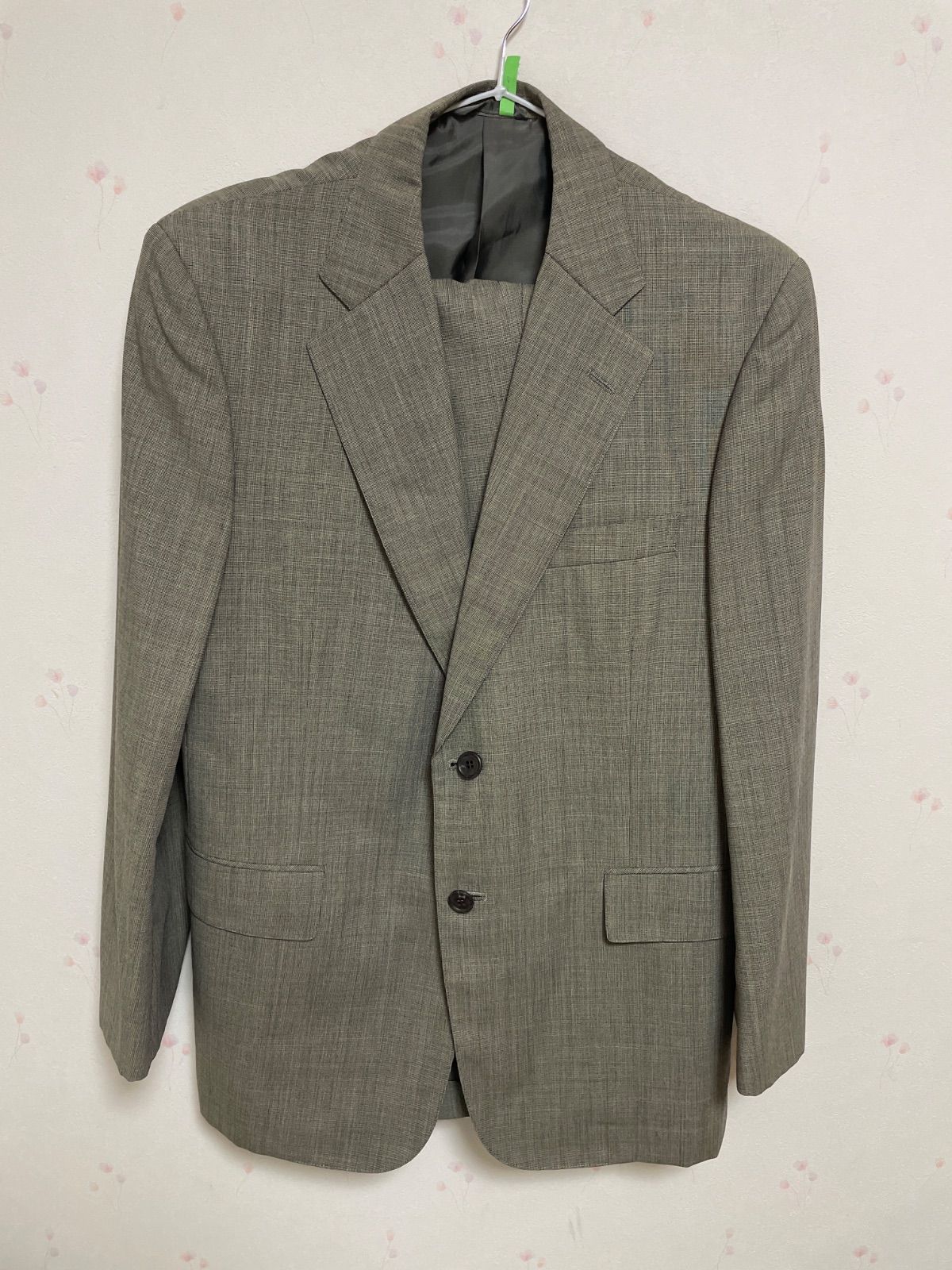 NEWYORKER ニューヨーカー スーツ上下セット グレー A5サイズ メンズ