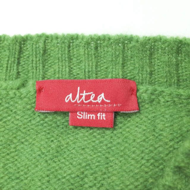 Altea アルテア イタリア製 ヴァージンウール クルーネックニット S 
